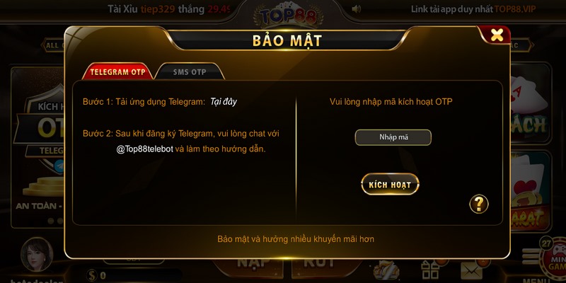 Bảo mật thông tin tài khoản của bet thủ và không chia sẻ mật khẩu 