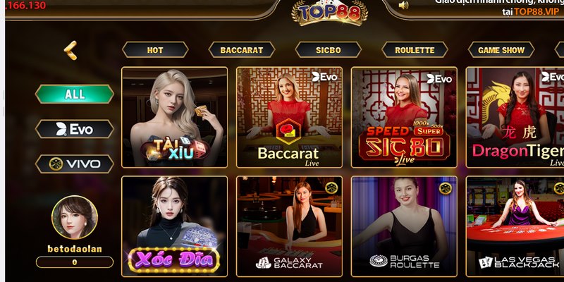 Một trong những ưu điểm nổi bật của Live Casino là tính minh bạch 