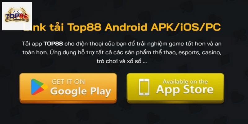  Cài đặt ứng dụng TOP88 trên thiết bị IOS siêu nhanh